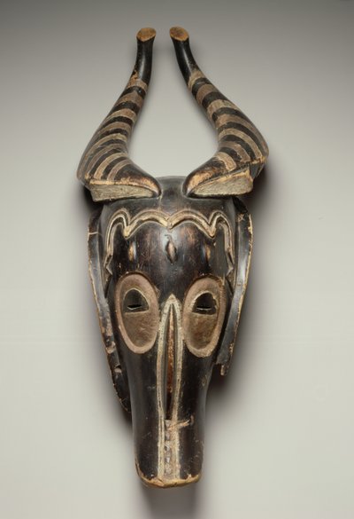 Zamle Antelope Mask, Guro Culture, Ivory Coast by African